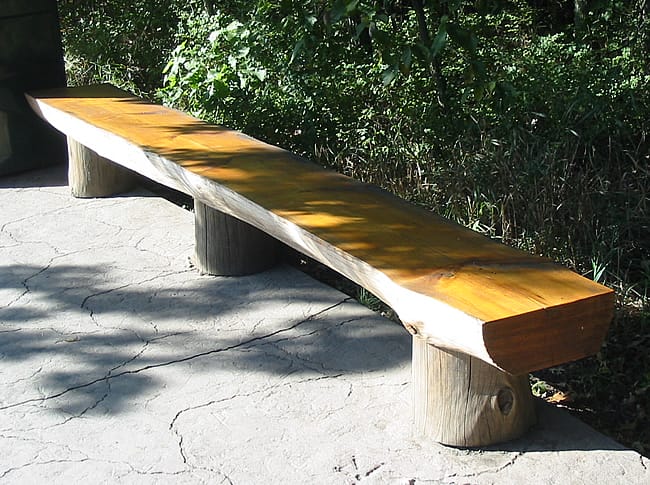 Log Benches