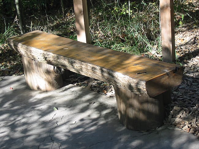 Log Benches